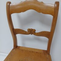 Biedermeier Stühle Kirsche – Bild 4