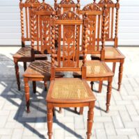 Ausziehtisch und 6 Stühle – Bild 8
