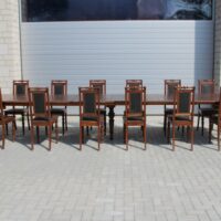 Ausziehtisch und 12 Stühle – Bild 12