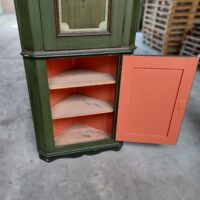 Gründerzeit Eckschrank Kiefer – Bild 4