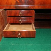 Biedermeier Pfeilerkommode Mahagoni – Bild 5