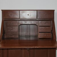 Klappsekretär Biedermeier – Bild 3