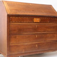 Biedermeier Halbsekretär Eiche