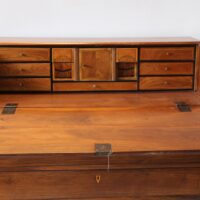 Biedermeier Halbsekretär Eiche – Bild 5