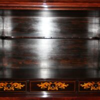 Biedermeier Kabinettschrank Mahagoni – Bild 5
