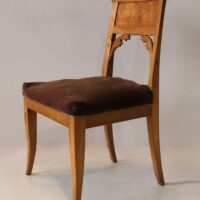 Biedermeier Stuhl Birke