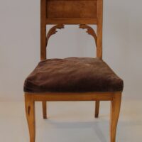 Biedermeier Stuhl Birke – Bild 2