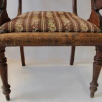 Biedermeier Armlehnsessel – Bild 5