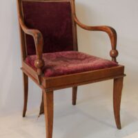 Biedermeier Armlehnsessel Kirsche