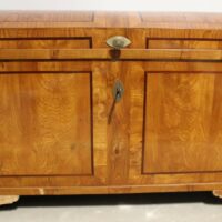 Biedermeier Runddeckeltruhe – Bild 2