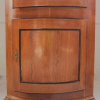 Biedermeier Eckschrank Eiche – Bild 2