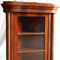 Biedermeier Eckvitrine – Bild 3