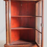 Biedermeier Eckvitrine – Bild 5