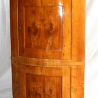 Biedermeier Eckschrank Kirschbaum – Bild 2