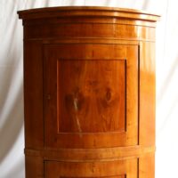 Biedermeier Eckschrank Kirschbaum – Bild 3