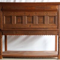 Biedermeier Stollenschrank