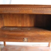 Biedermeier Stollenschrank – Bild 4