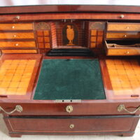 Biedermeier Sekretär Mahagoni – Bild 5