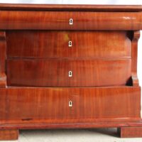 Biedermeier Kommode Nussbaum