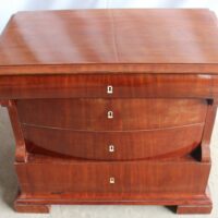 Biedermeier Kommode Nussbaum – Bild 3