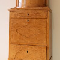Biedermeier Schreibschrank Birke – Bild 3