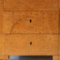 Biedermeier Schreibschrank Birke – Bild 4