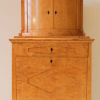 Biedermeier Schreibschrank Birke