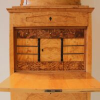 Biedermeier Schreibschrank Birke – Bild 6