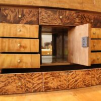 Biedermeier Schreibschrank Birke – Bild 7