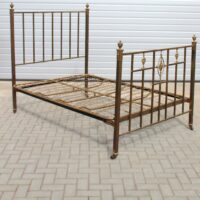 Jugendstil Messingbett