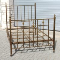 Jugendstil Messingbett – Bild 2