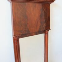 Nussbaum Spiegel Biedermeier – Bild 2