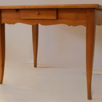 Biedermeier Tisch Kirsche massiv – Bild 2