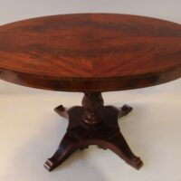 Louis Philippe Salontisch Mahagoni – Bild 2