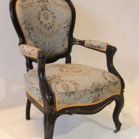Louis Philippe Armlehnsessel Set – Bild 3