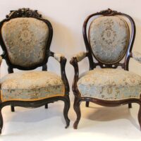 Louis Philippe Armlehnsessel Set