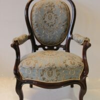 Louis Philippe Armlehnsessel Set – Bild 6
