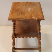 Louis Philippe Beistelltisch Eiche – Bild 3