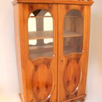 Louis Philippe Vitrinenschrank – Bild 2