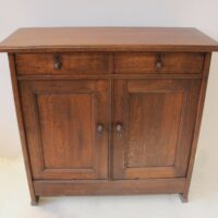 Jugendstil Kommode Eiche – Bild 2