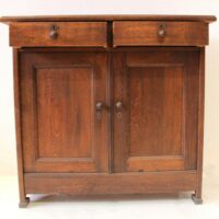 Jugendstil Kommode Eiche – Bild 4