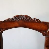 Biedermeier Armlehnstuhl Nussbaum – Bild 5
