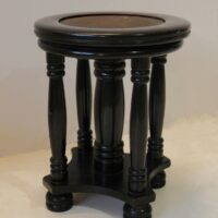 Jugendstil Klavierhocker ebonisiert – Bild 2