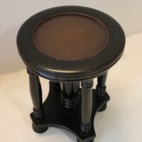 Jugendstil Klavierhocker ebonisiert – Bild 3