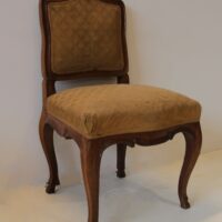 Rokoko Stuhl Nussbaum – Bild 2