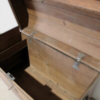 Runddeckeltruhe Eiche – Bild 7