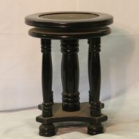 Jugendstil Klavierhocker ebonisiert