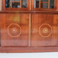 Jugendstil Bücherschrank Mahagoni – Bild 3