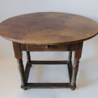 Barock Tisch aus massiver Eiche – Bild 2