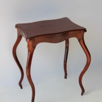 Louis Philippe Mahagoni Beistelltisch – Bild 5